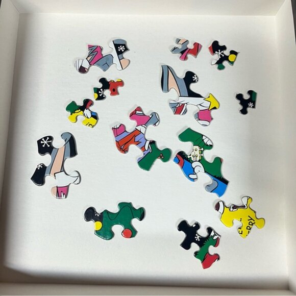 Vintage Springbok "A Looney Tunes Christmas" Bugs Bunny Jigsaw Puzzle 500 Pieces - Picture 6 of 6